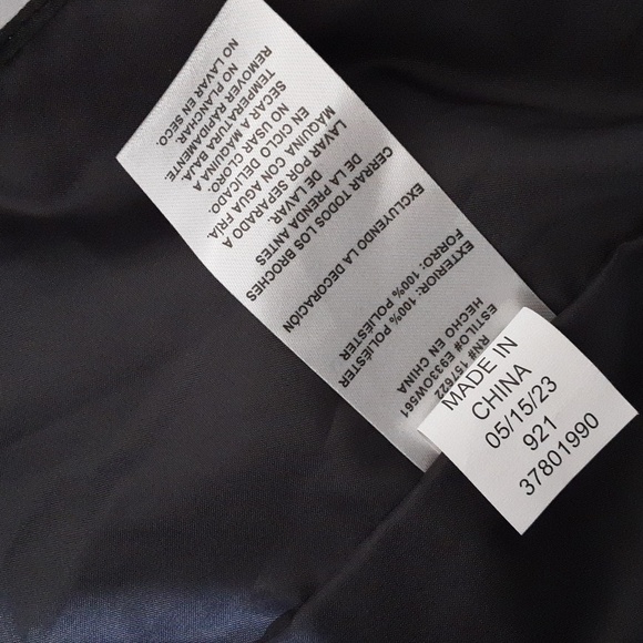 Eddie Bauer kids rain Windbreaker jacket M 10/12 gray hooded zipper outdoor - Picture 8 of 12